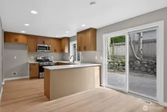 Ktichen from dining room