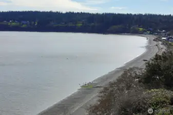 Views of private community beach. access just a few doors down