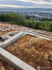 Foundation is in - come watch your home being built