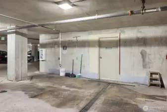 Car Wash Station, located in the parking garage.