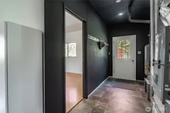 Mud room and Bonus room off. New furnace and hot water tank
