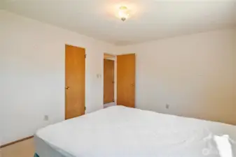Large walk in closet