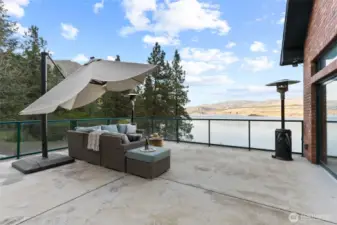 Patio from main floor dining