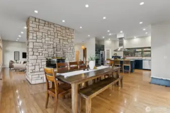 Main floor dining
