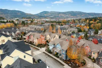 There's nothing like fall views in the Issaquah highlands!