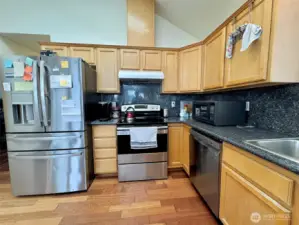 Stainless steel appliances