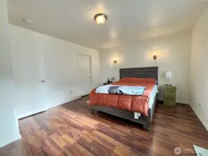 Spacious primary bedroom