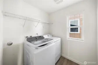 Utility room upstairs