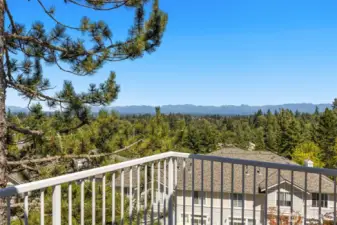 Private balcony with amazing view