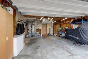 It's the garage - overhead storage and storage cabinets.