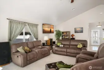 Living Room - vaulted