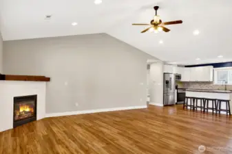 gas fireplace