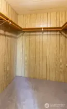 The ensuite also has a large Walk-in closet!
