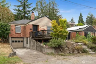 1-car attached garage plus off-street driveway parking