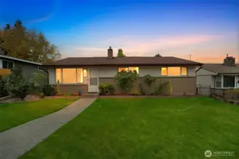 Welcome home!   Edited grass