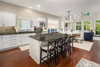 Kitchen Design perfect for a cook with friends