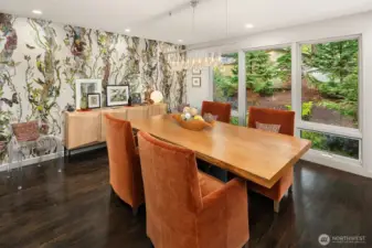 Bringng the outdoors in...