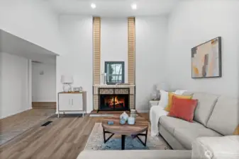 Step inside to this luxurious mid-century modern home