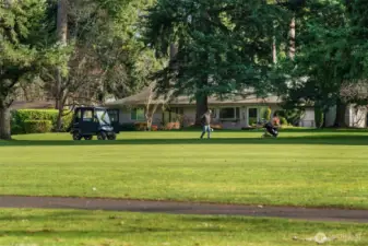 Step out your door and head to the golf course