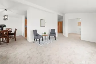 Lots of natural light