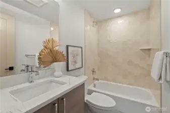 Photos are of a similar model home.