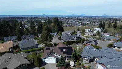 Maddox Creek view of the Skagit Valley and the San Juan Islands!