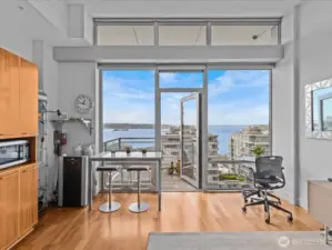 Rare top floor unit available in this coveted building.
