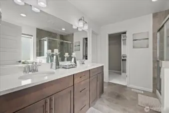Attached bathroom