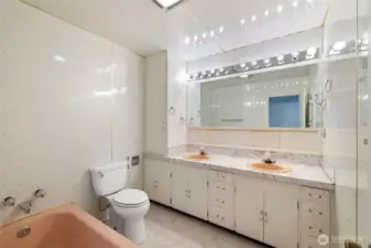 Vintage bathroom.