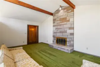 Woodburning Fireplace