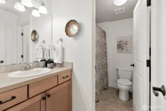 Thoughtfully designed for privacy and functionality, with distinct spaces for comfort and convenience.