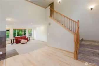 Another view of the entry.