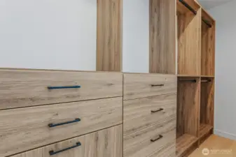 Professional Built-In Private Suite Walk-In Closet