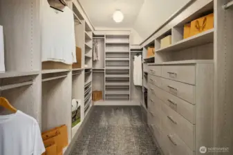 California Closet in the Primary.