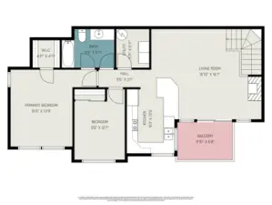 Main level floor plan