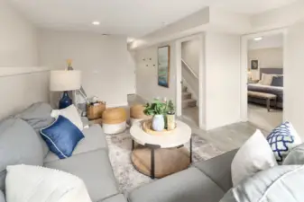 Lower level bonus room