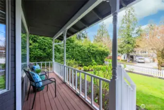 Picturesque Covered Front Porch