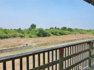 Northwest view from the Deck.