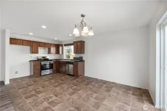 Refrigerator will be added and goes with the property.