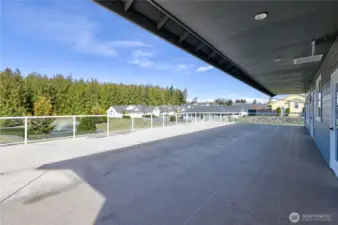 Clubhouse Deck over looking pond