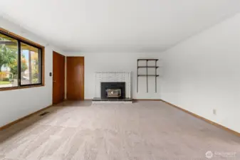 Gas fireplace insert