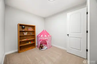 Bonus room, providing office or play room