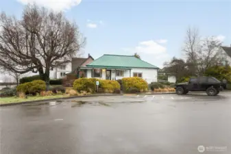 Lots of street parking out front