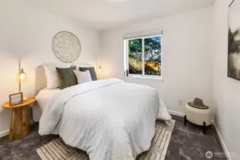 Main floor ensuite bedroom