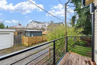 A serene place to have guests or have your morning coffee.