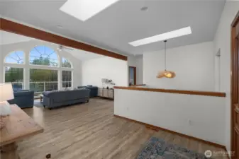 View from the entry way / hallway.