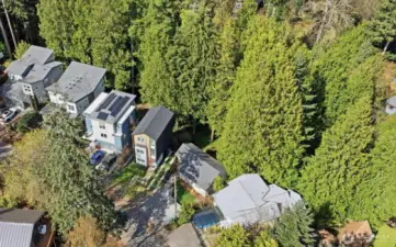 Nestled in this beautiful neighborhood.