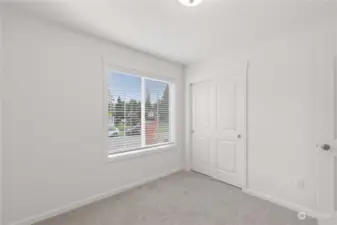 Second bedroom closet.