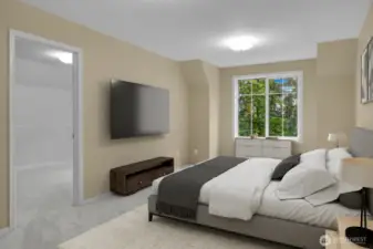 Guest Bedroom #2 - upper level