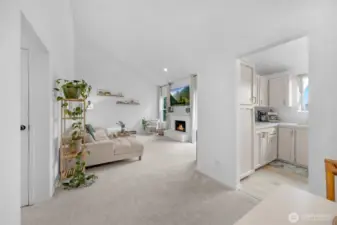 Light and bright open concept living space
